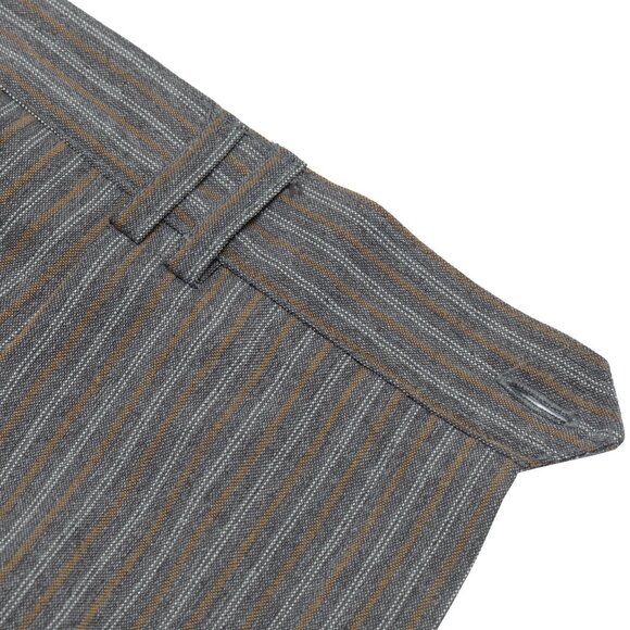 SCHOENBORN (Germany) Warp-Faced Twill Stripe, Controlled Drape, Relaxed Sil - Picture 4 of 12